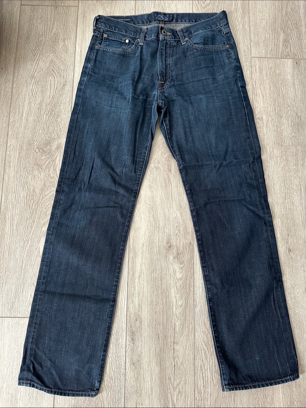 Lucky Brand Men's 363 Vintage Straight Indigo Jeans